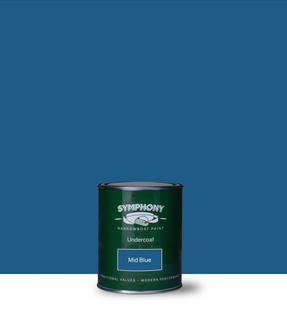 Symphony Undercoat 1L Tin: Mid Blue